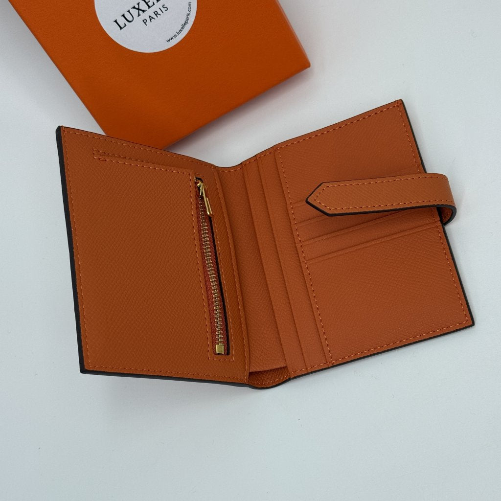 Wallet Élégance H-Clasp by Luxelle Paris