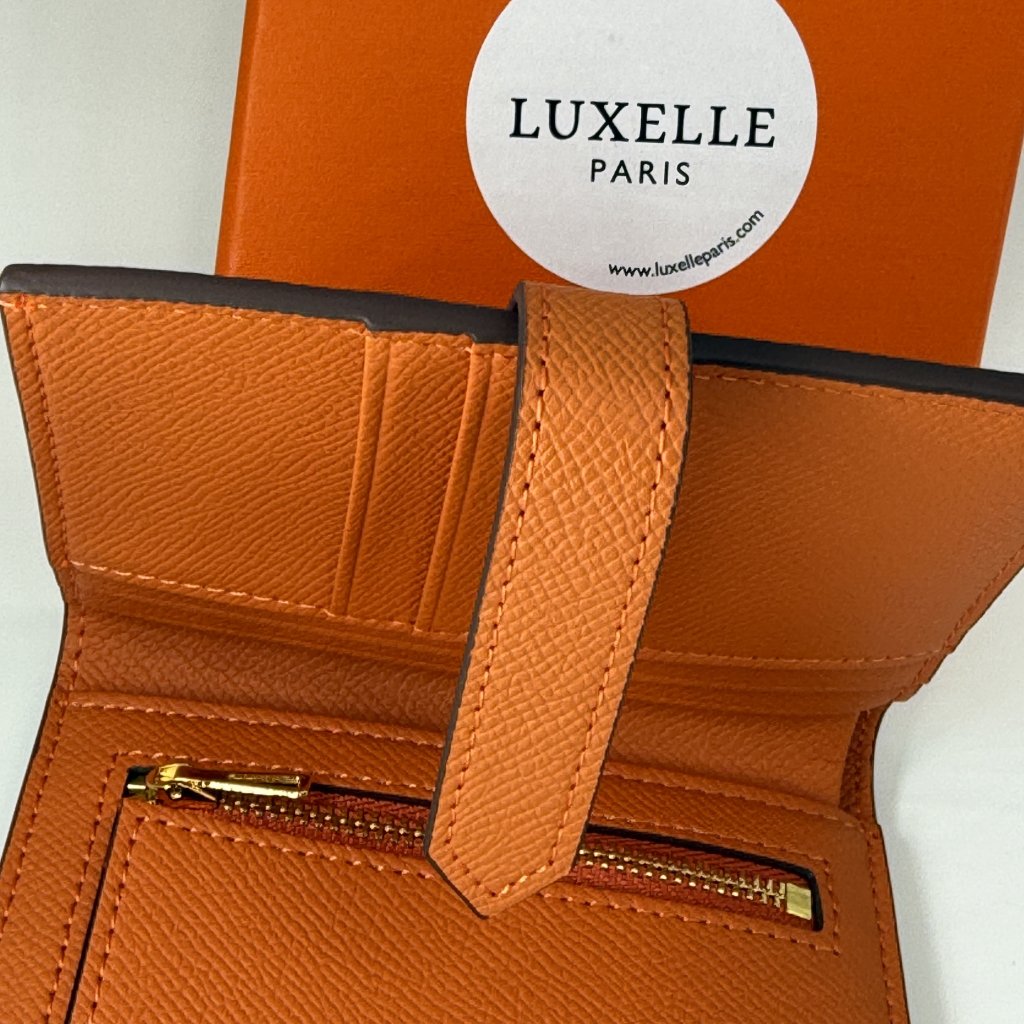 Wallet Élégance H-Clasp by Luxelle Paris