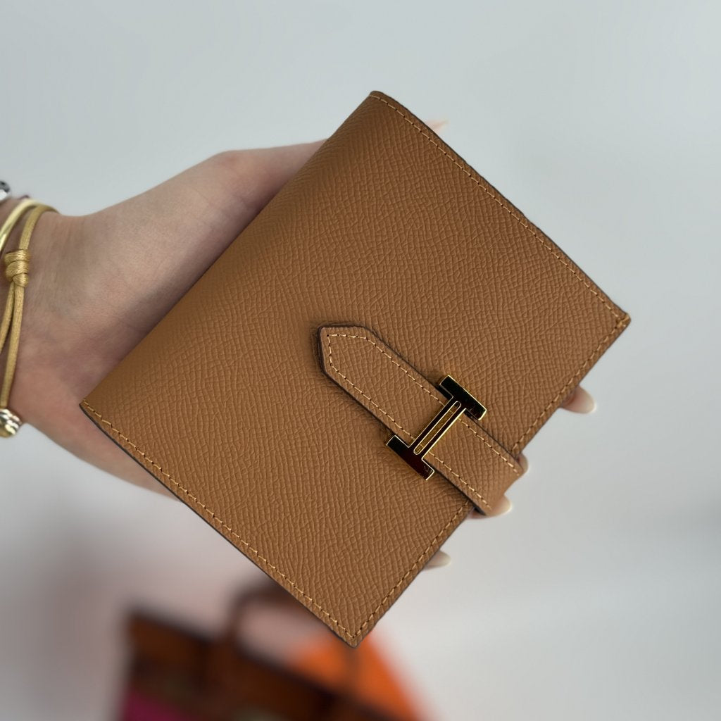Wallet Élégance H-Clasp by Luxelle Paris