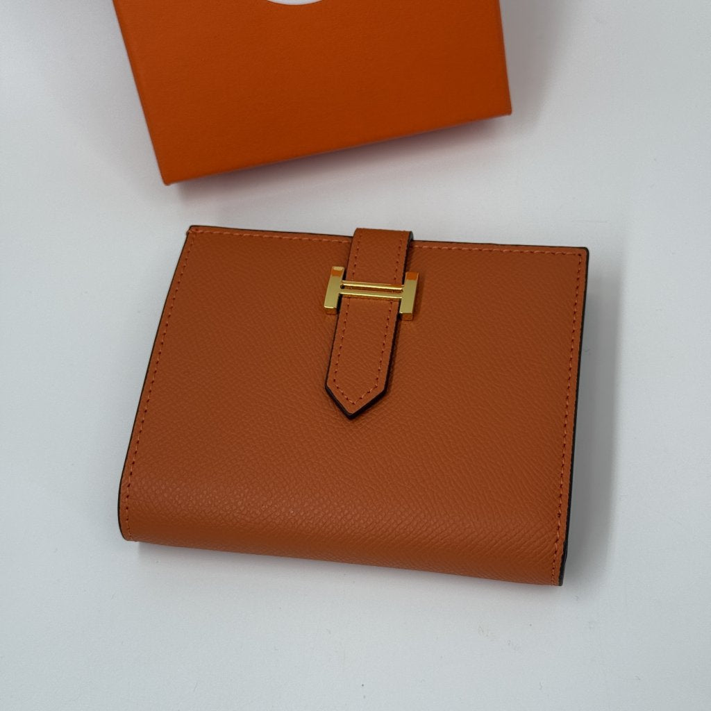 Wallet Élégance H-Clasp by Luxelle Paris