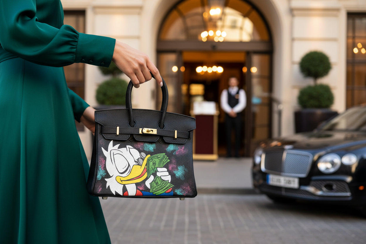 Icona 25 Rich Duck Cash Flow 1/1 by Luxelle Paris - LIMITED EDITION 1/1