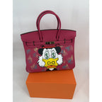 Rich Duck Money Eyes LIMITED EDITION 1/1 – Icona 30 Fuchsia by Luxelle Paris