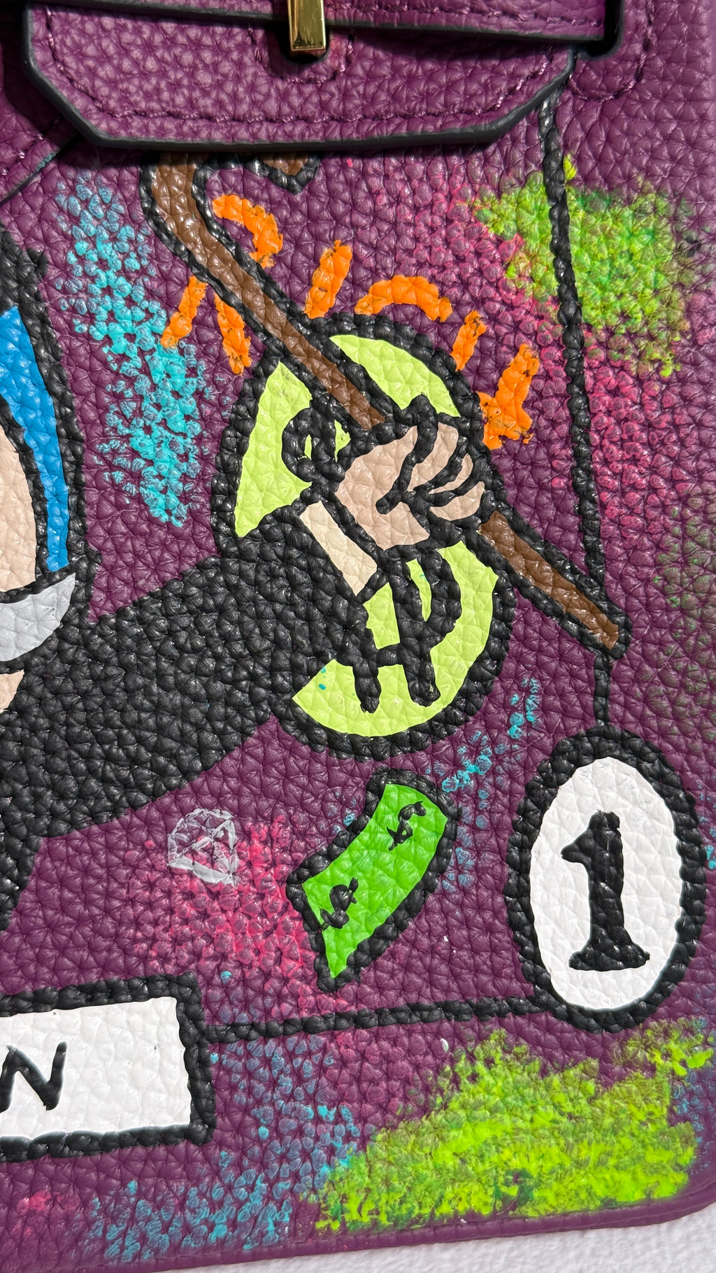 Icona 25 “ONE MILLION” – Hand-Painted Art Bag | Limited Edition 01/01