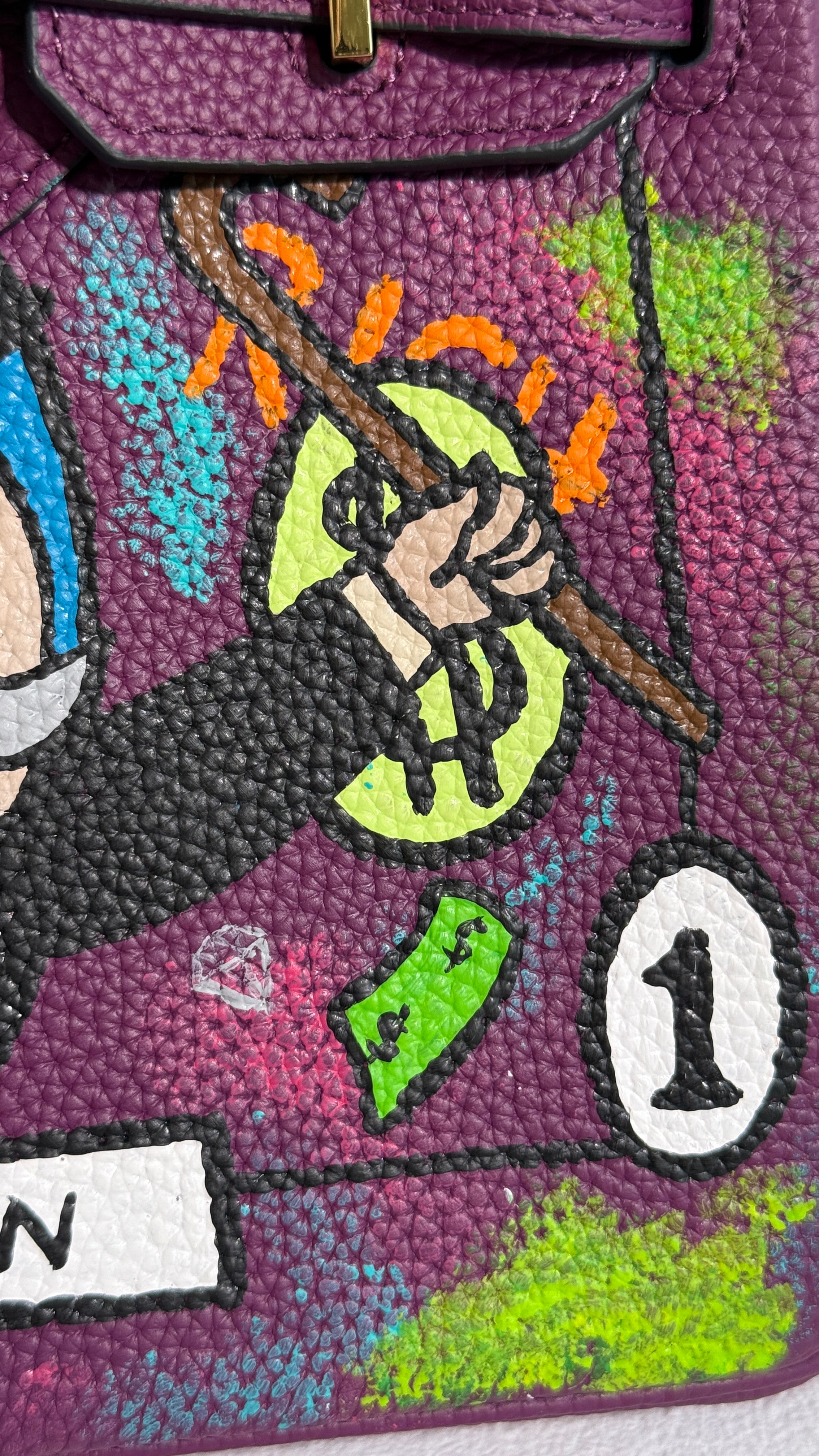 Icona 25 “ONE MILLION” – Hand-Painted Art Bag | Limited Edition 01/01