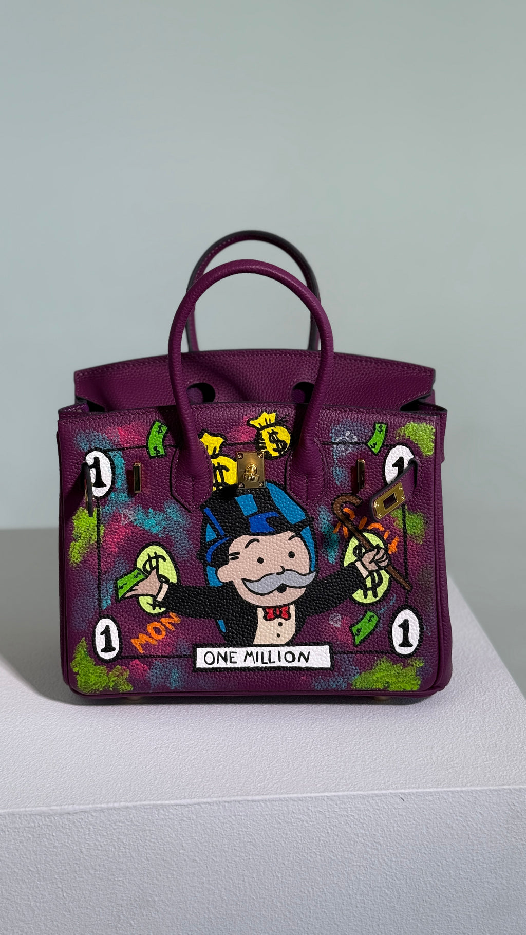 Icona 25 “ONE MILLION” – Hand-Painted Art Bag | Limited Edition 01/01