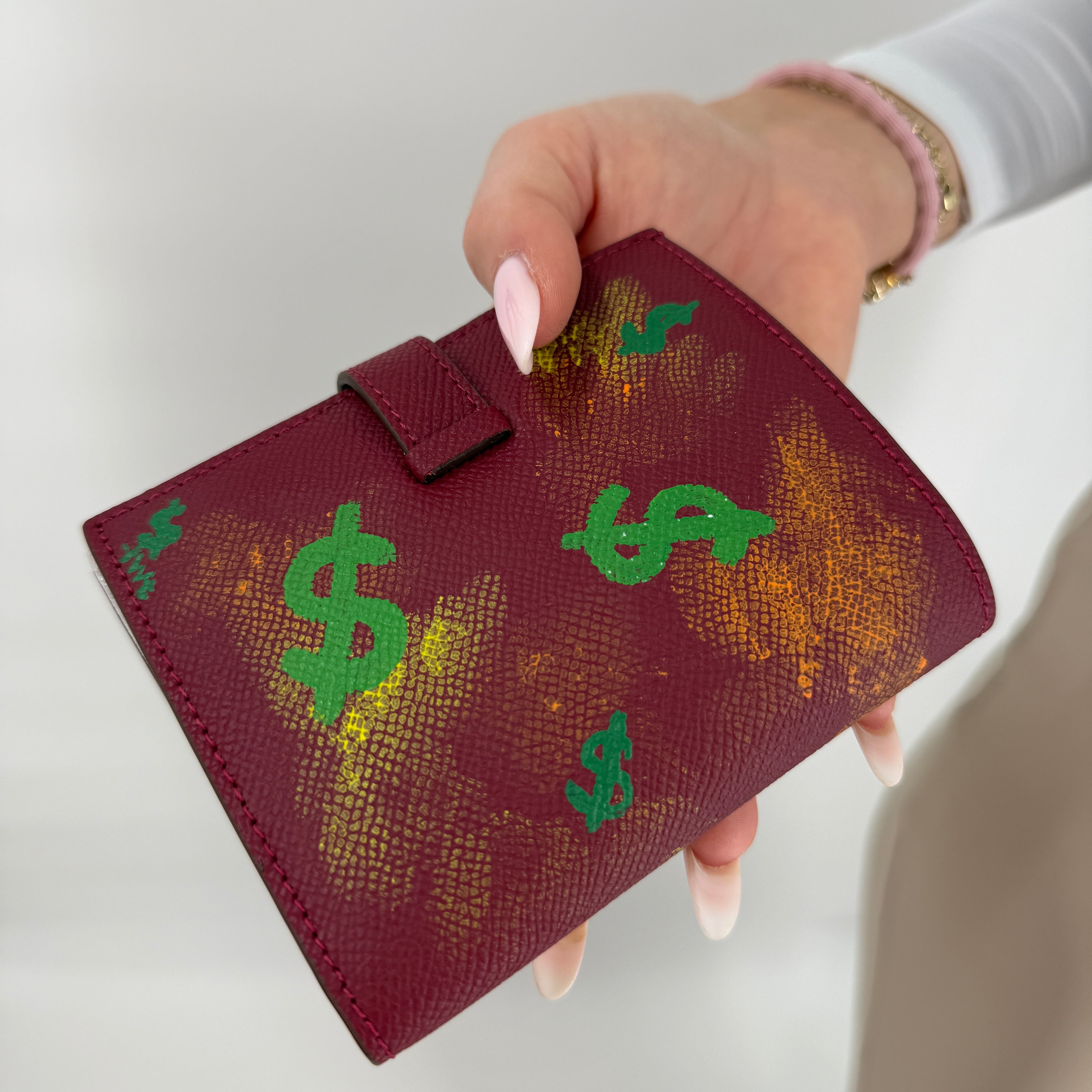 Money Heist – Hand-Painted Leather Wallet | Limited Edition