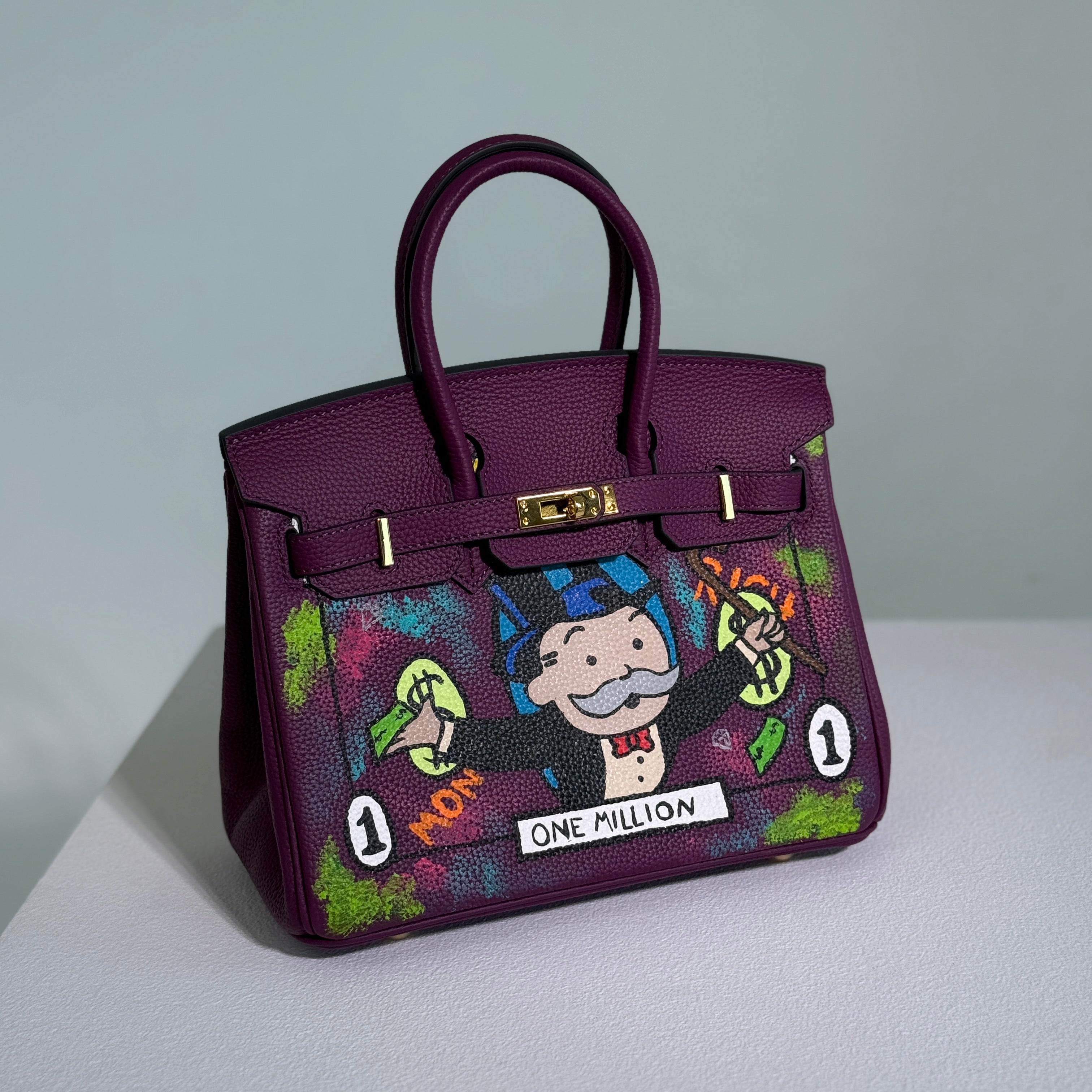 Icona 25 “ONE MILLION” – Hand-Painted Art Bag | Limited Edition 01/01