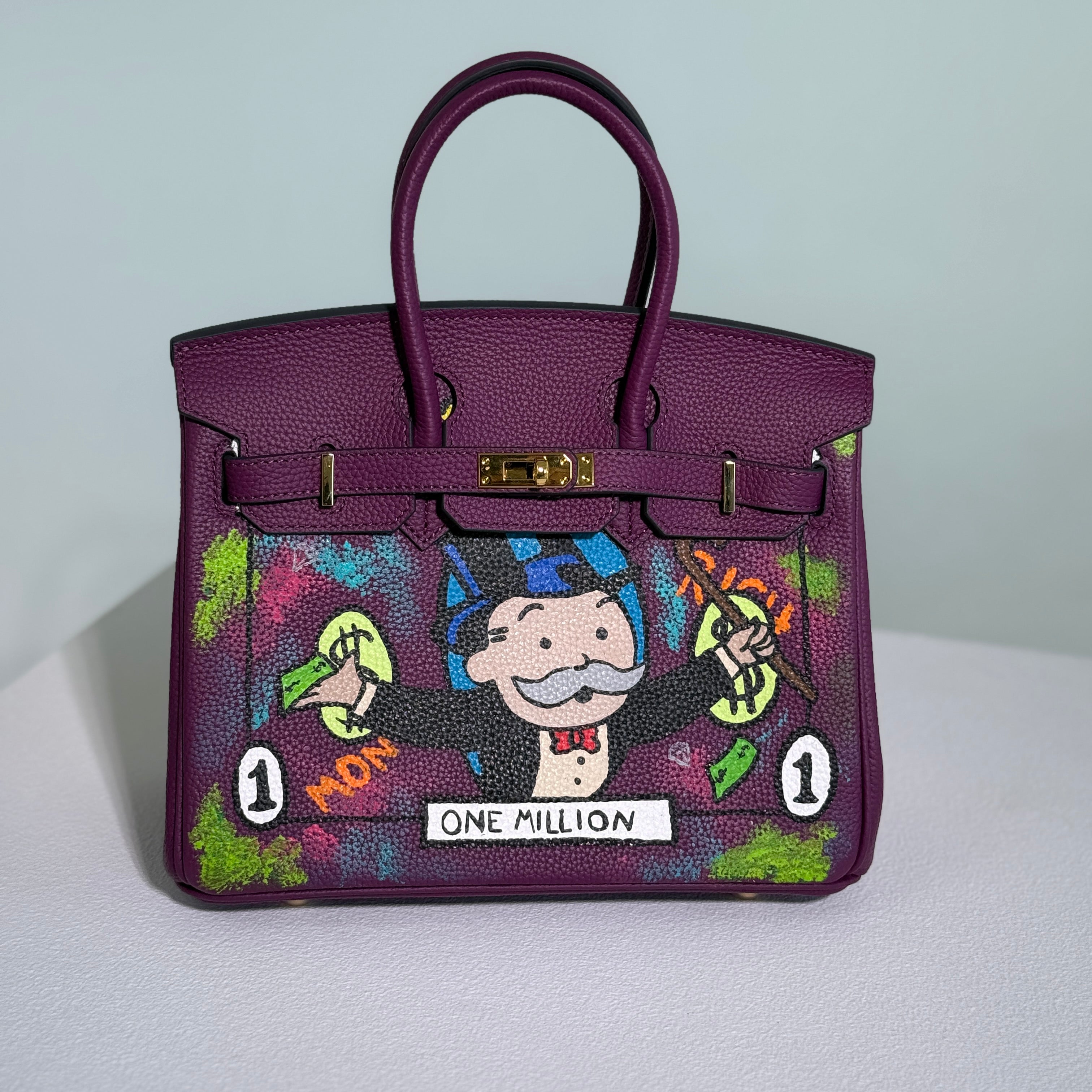 Icona 25 “ONE MILLION” – Hand-Painted Art Bag | Limited Edition 01/01