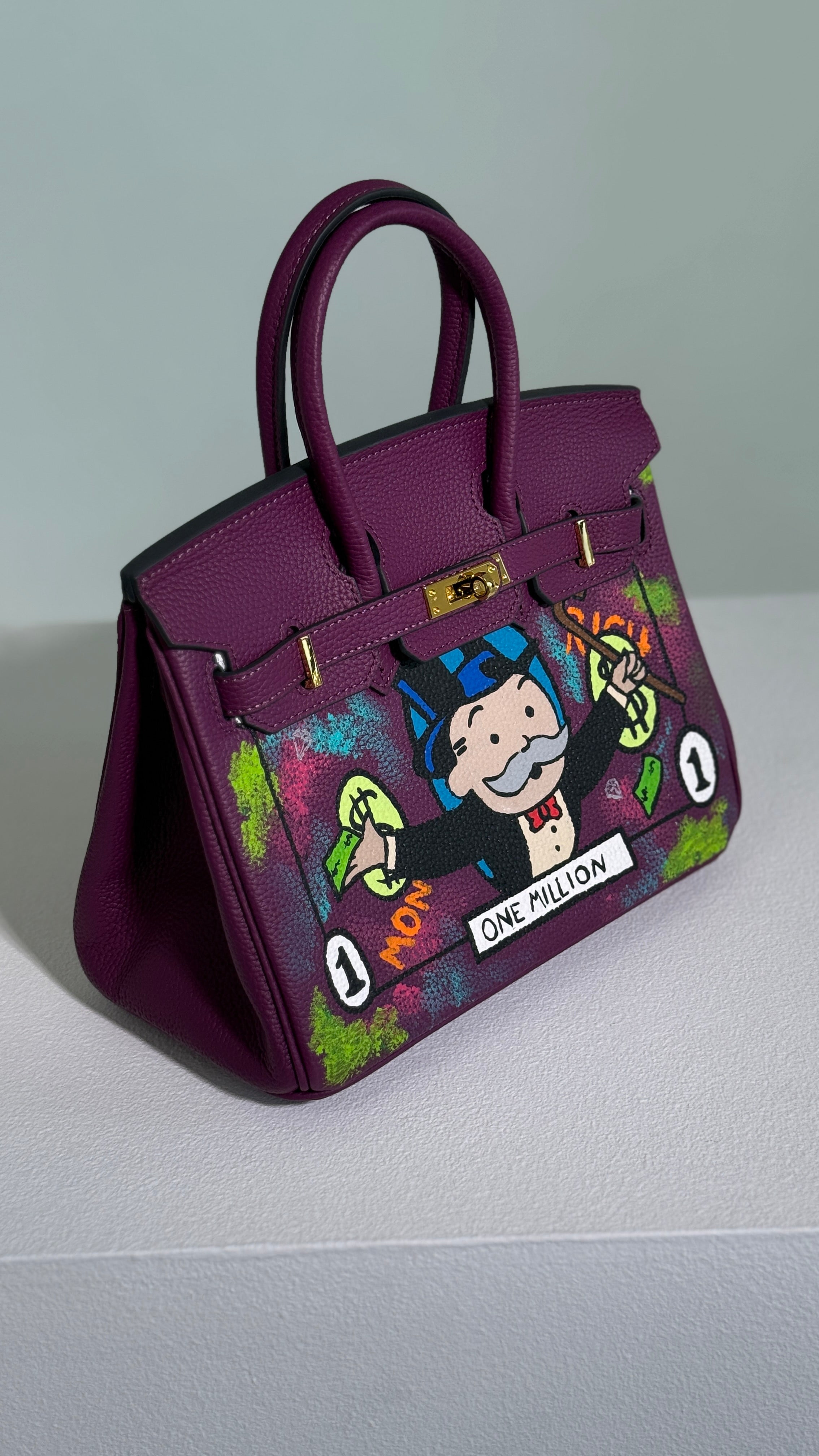 Icona 25 “ONE MILLION” – Hand-Painted Art Bag | Limited Edition 01/01