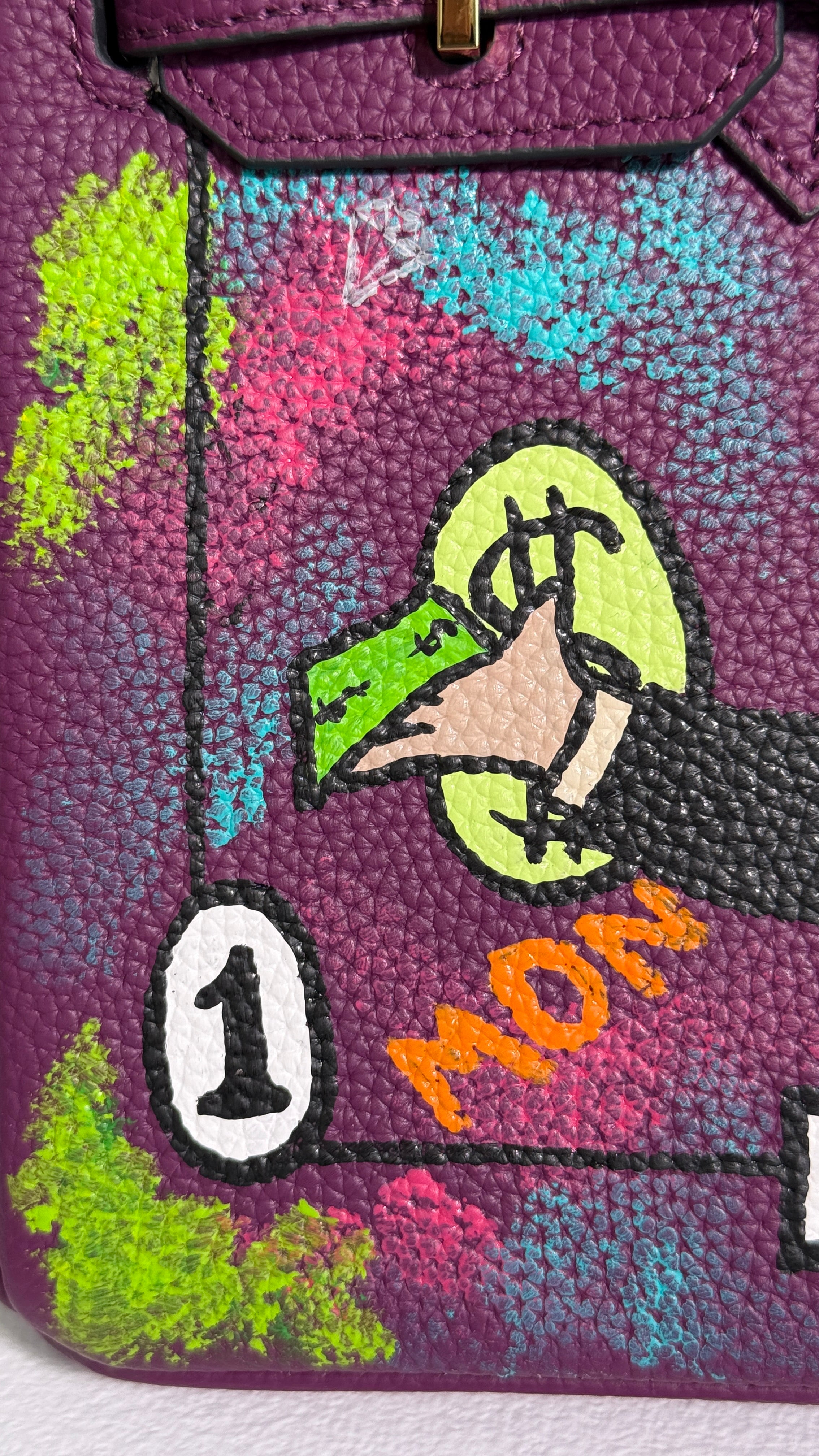 Icona 25 “ONE MILLION” – Hand-Painted Art Bag | Limited Edition 01/01