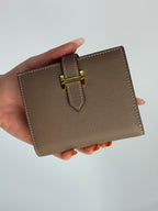 Wallet Élégance H-Clasp by Luxelle Paris