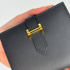 Wallet Élégance H-Clasp by Luxelle Paris