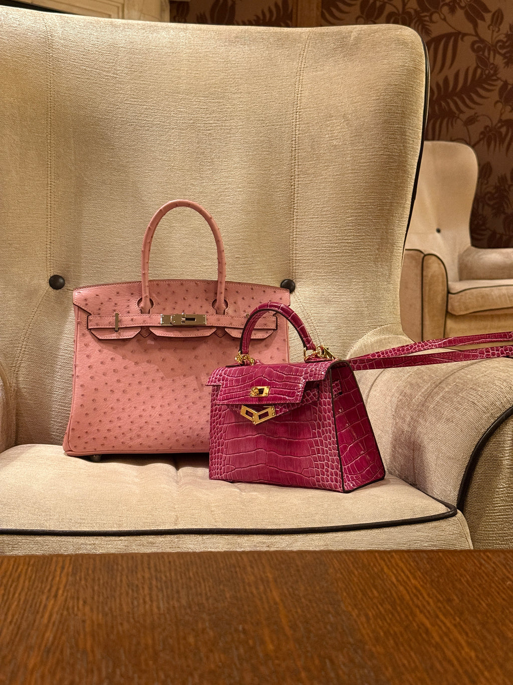ICONA OSTRICH – CUSTOM (Made to order: 2–3 weeks)